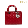 Dior Lady Dior Cannage Media Rossa ART. 311210A