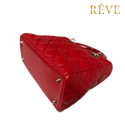 Dior Lady Dior Cannage Media Rossa ART. 311210A