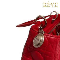 Dior Lady Dior Cannage Media Rossa ART. 311210A