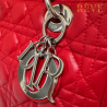 Dior Lady Dior Cannage Media Rossa ART. 311210A