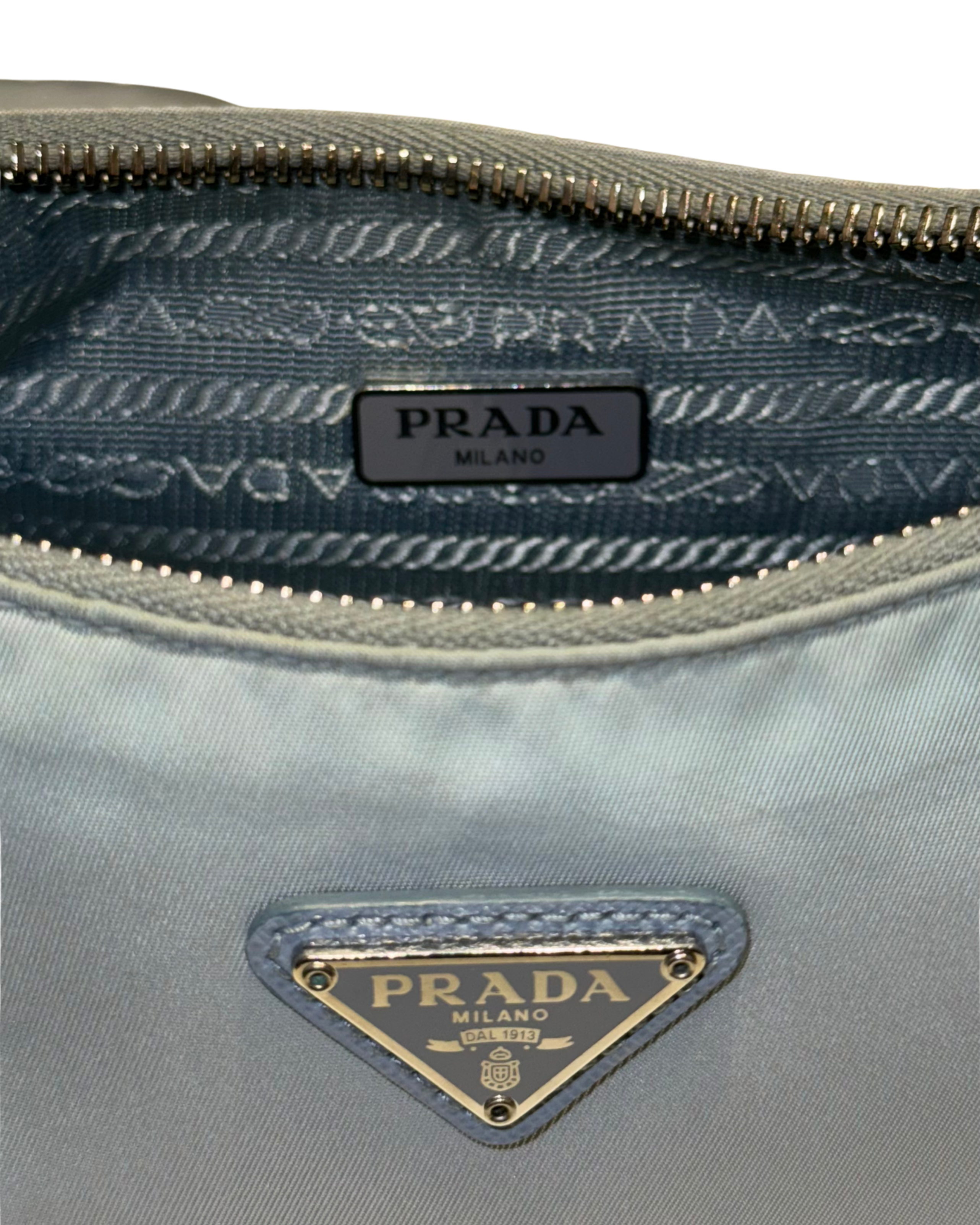 Prada Re-Edition 2005 Nylon Celeste