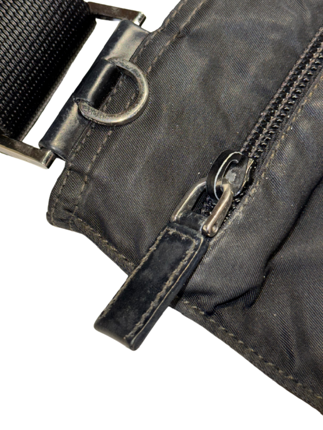 Borsello Prada a Tracolla in Nylon Nero