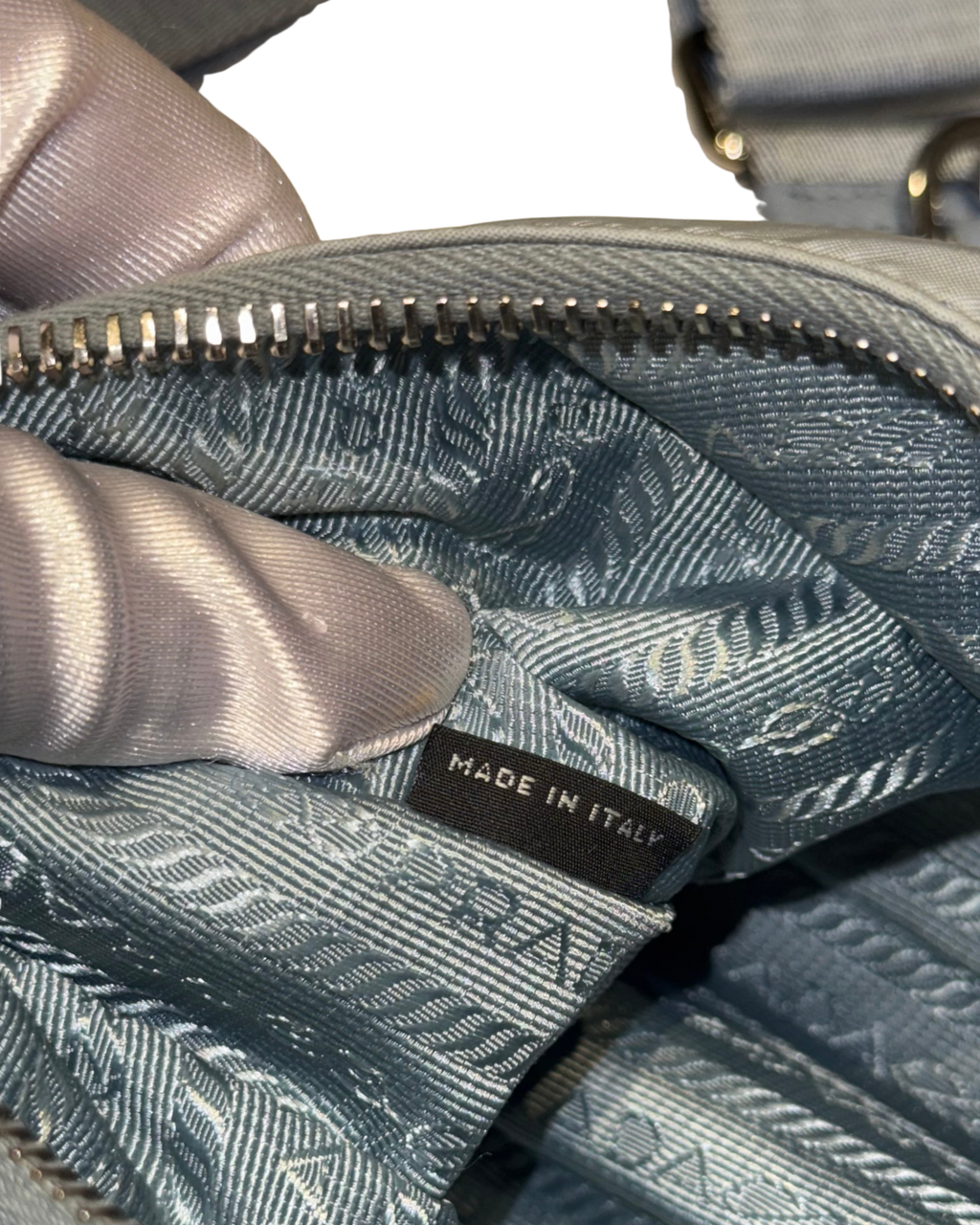 Prada Re-Edition 2005 Nylon Celeste