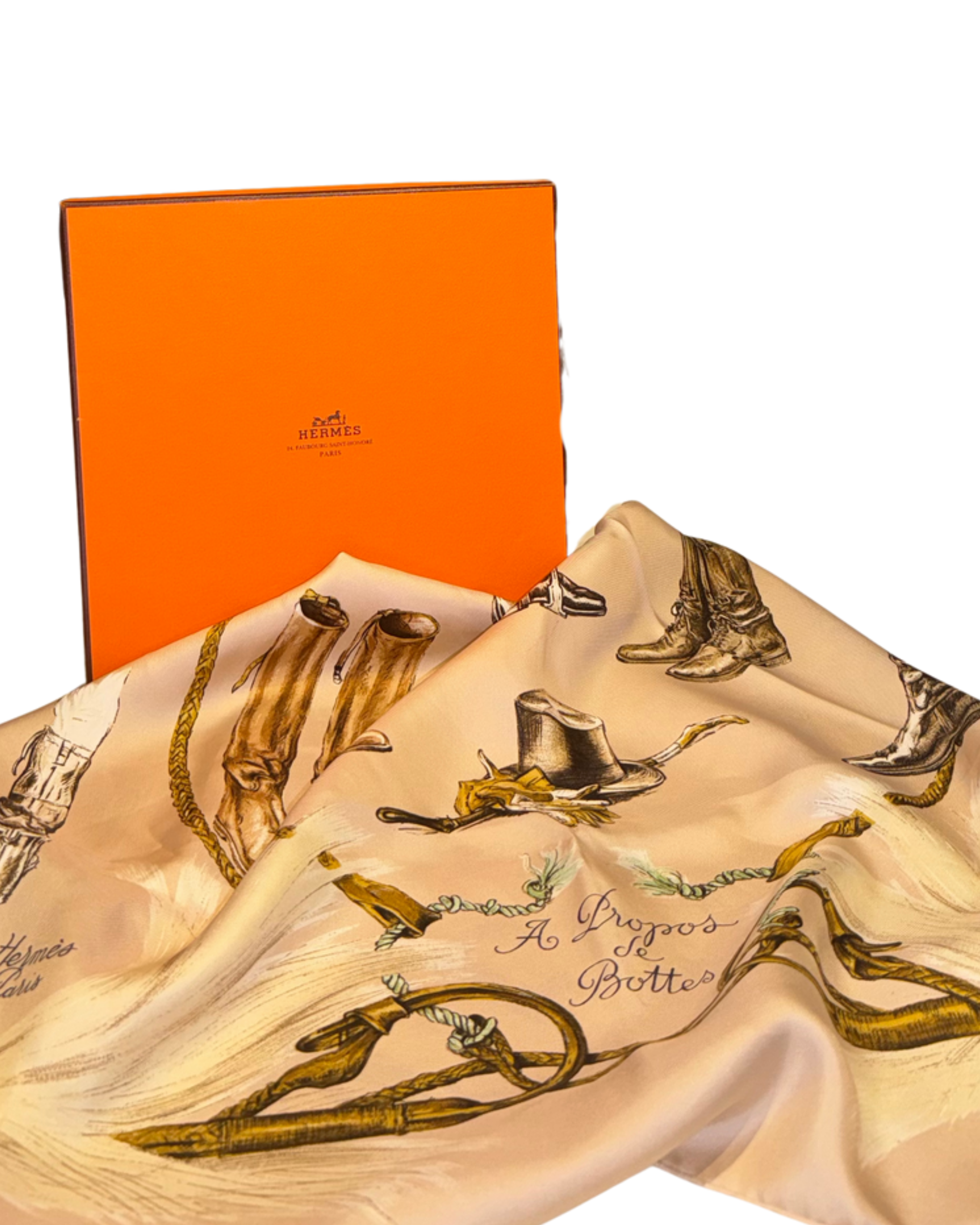 Foulard Hermès “À Propos de Bottes” in seta