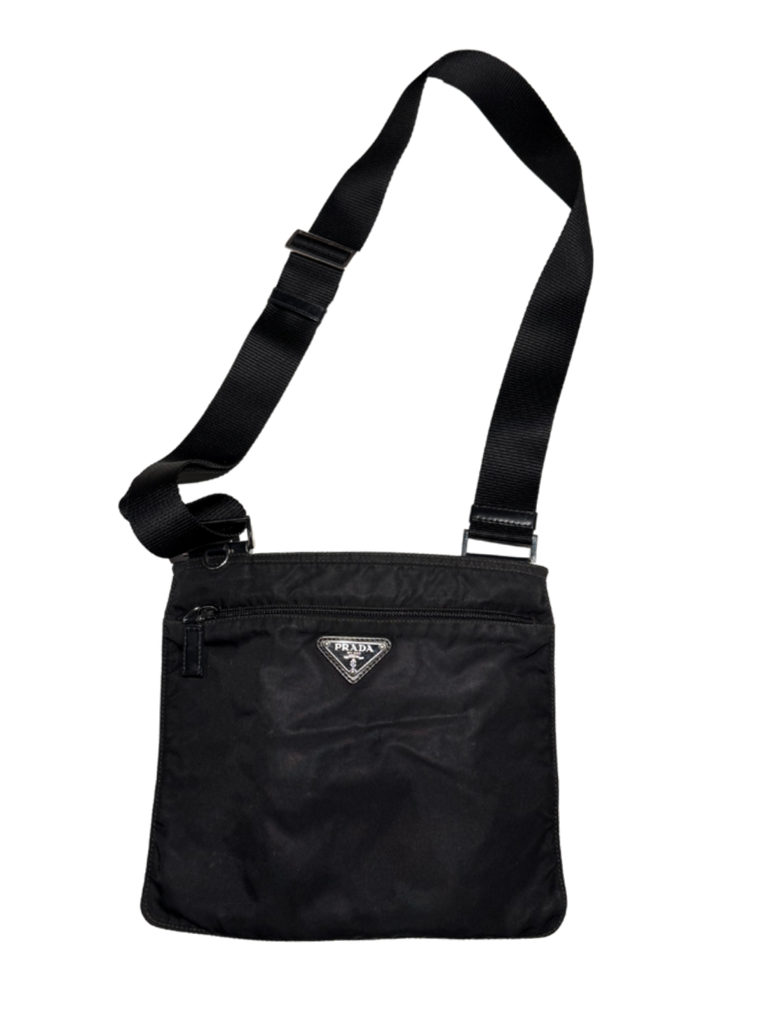 Borsello Prada a Tracolla in Nylon Nero