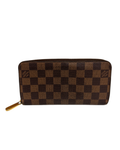 Portafoglio Louis Vuitton Zippy in Tela Damier Ebene