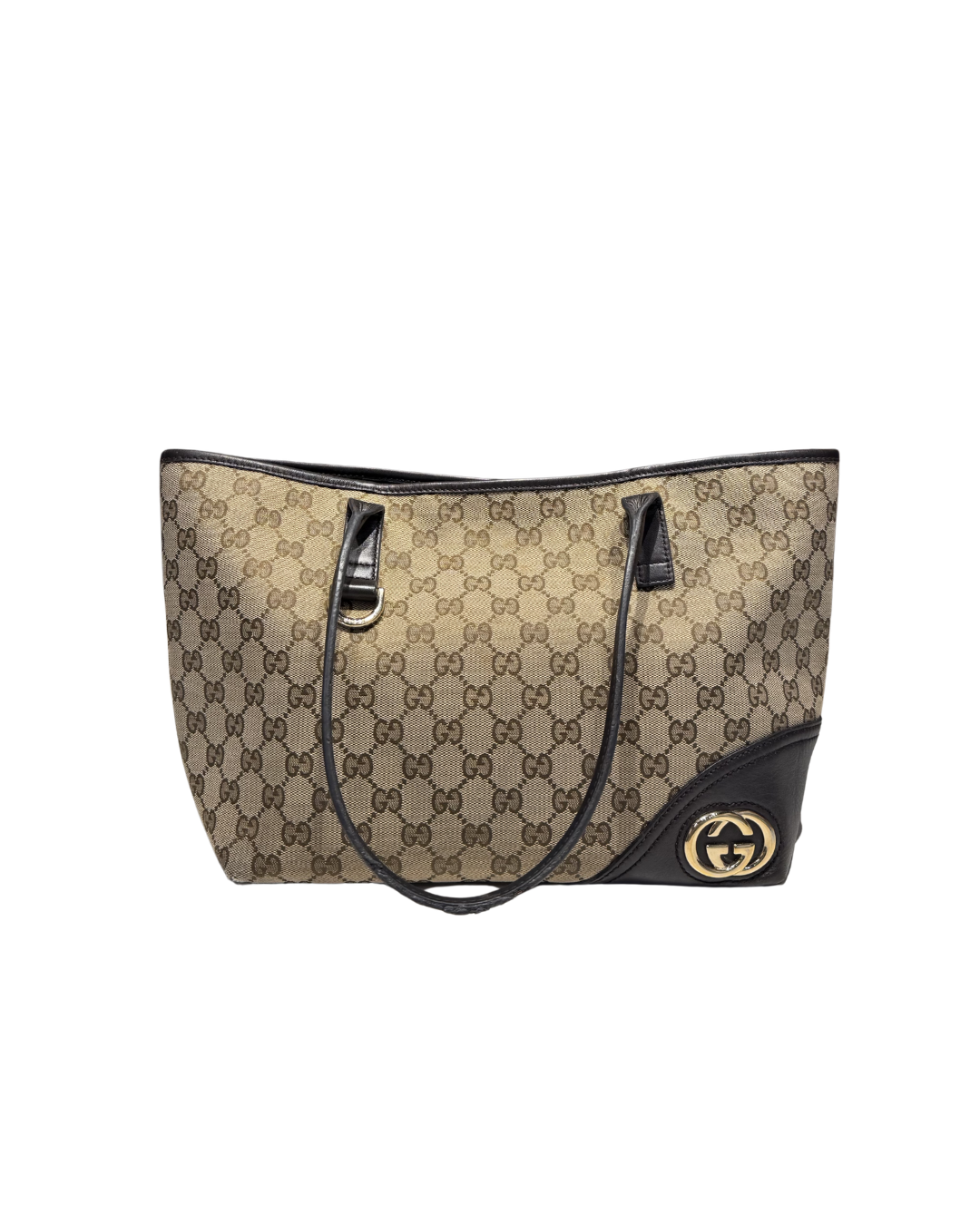 Gucci Britt GG Canvas Tote
