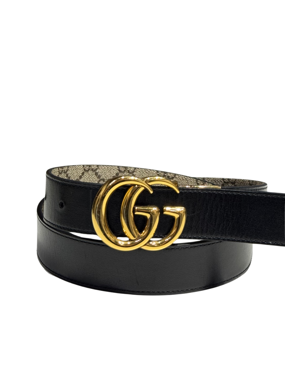 Gucci Cintura GG Marmont Reversibile