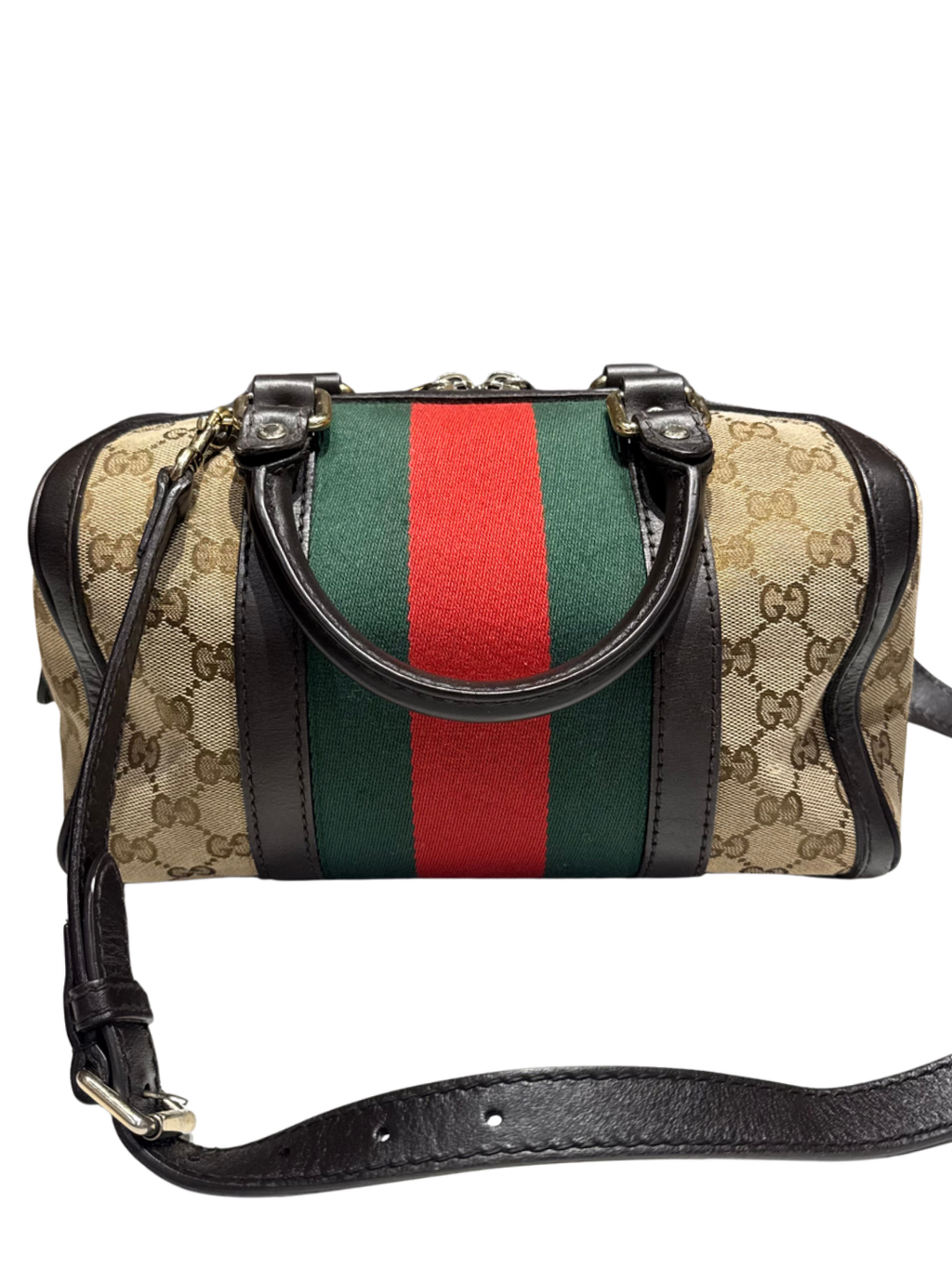 Gucci GG Boston con Web Stripe