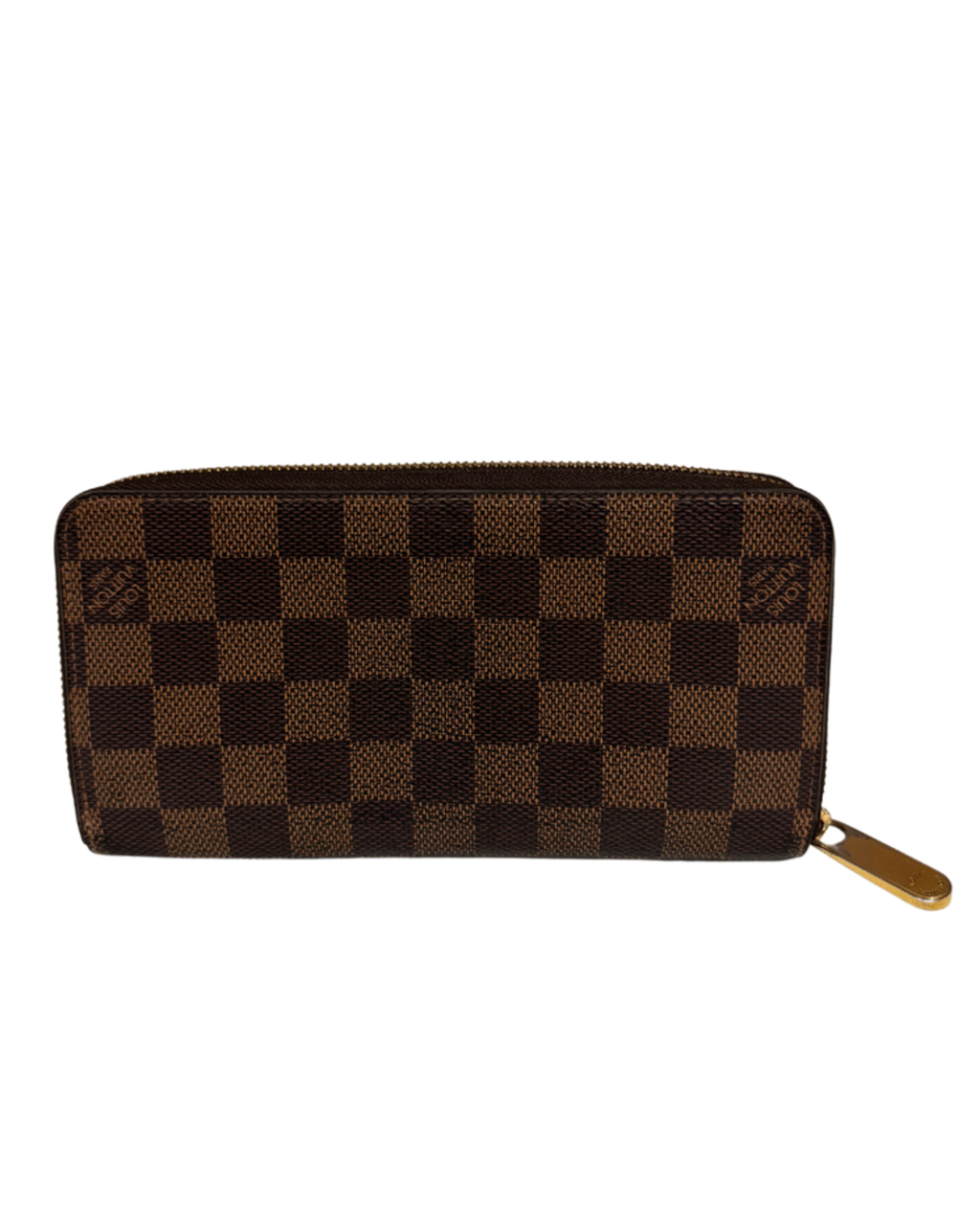 Portafoglio Louis Vuitton Zippy in Tela Damier Ebene