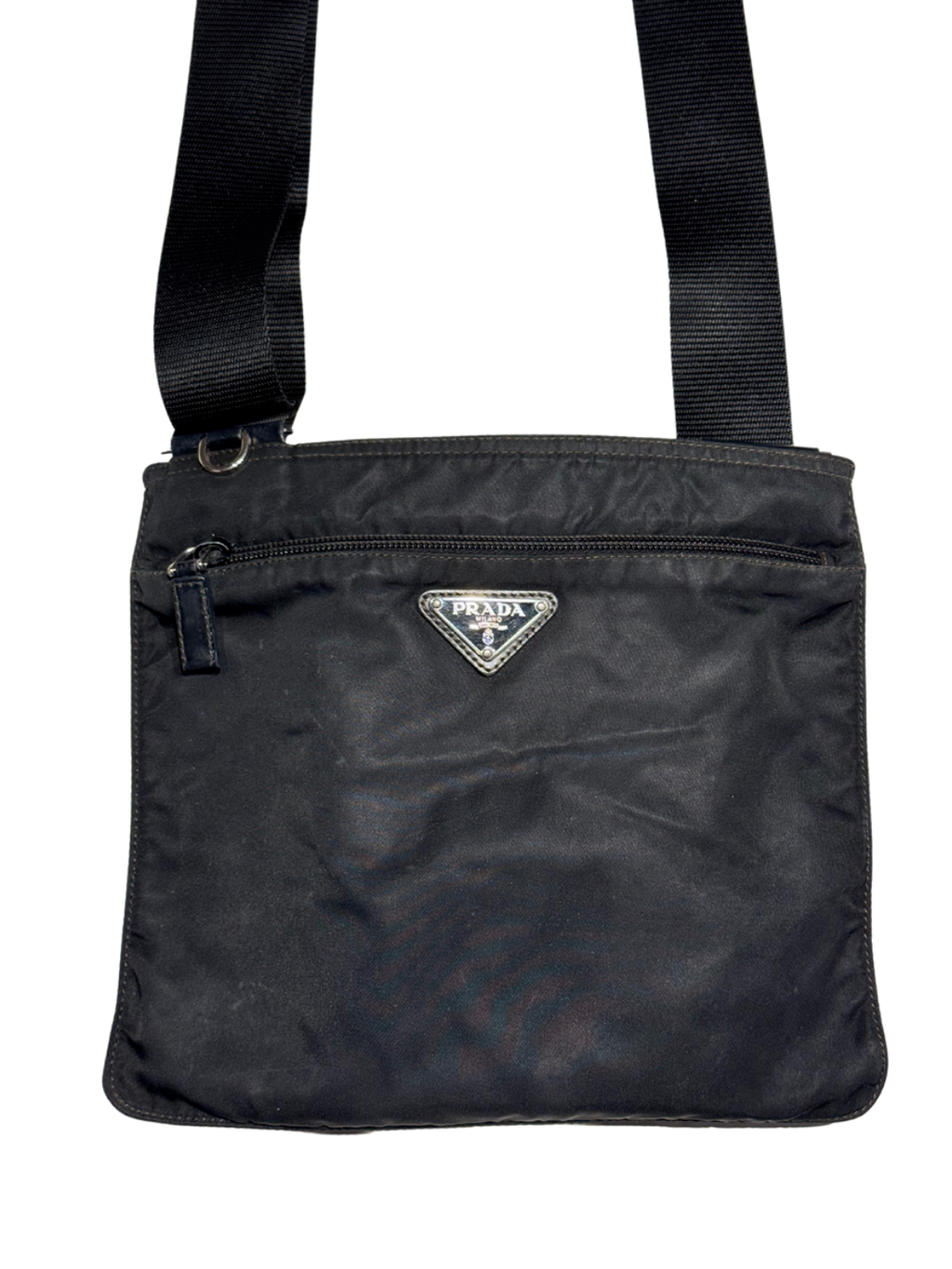 Borsello Prada a Tracolla in Nylon Nero