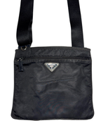 Borsello Prada a Tracolla in Nylon Nero