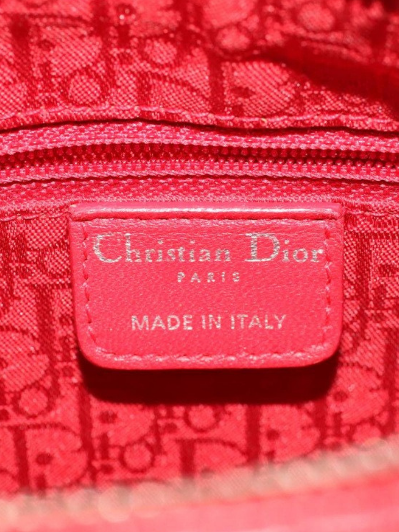 Lady Dior Rossa