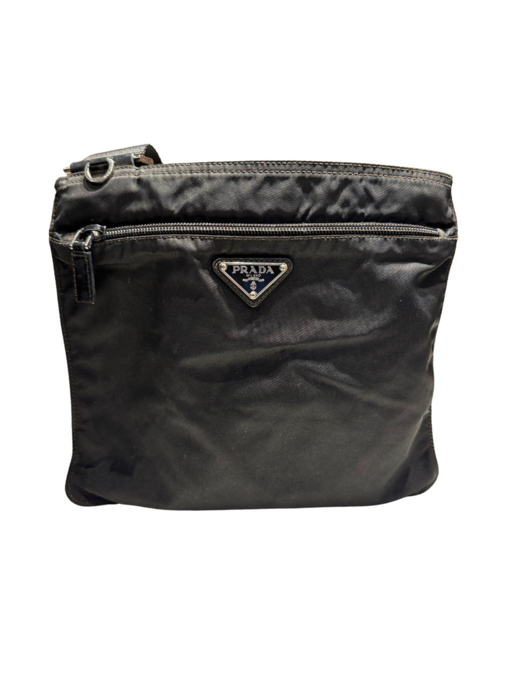 Borsello Prada a Tracolla in Nylon Nero
