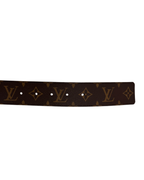 Cintura Louis Vuitton Monogram con Fibbia Dorata