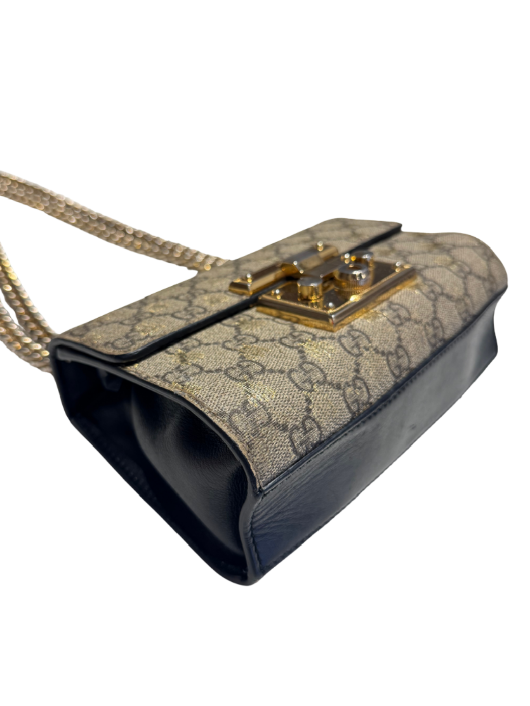 Gucci Padlock – Borsa a Tracolla in GG Supreme