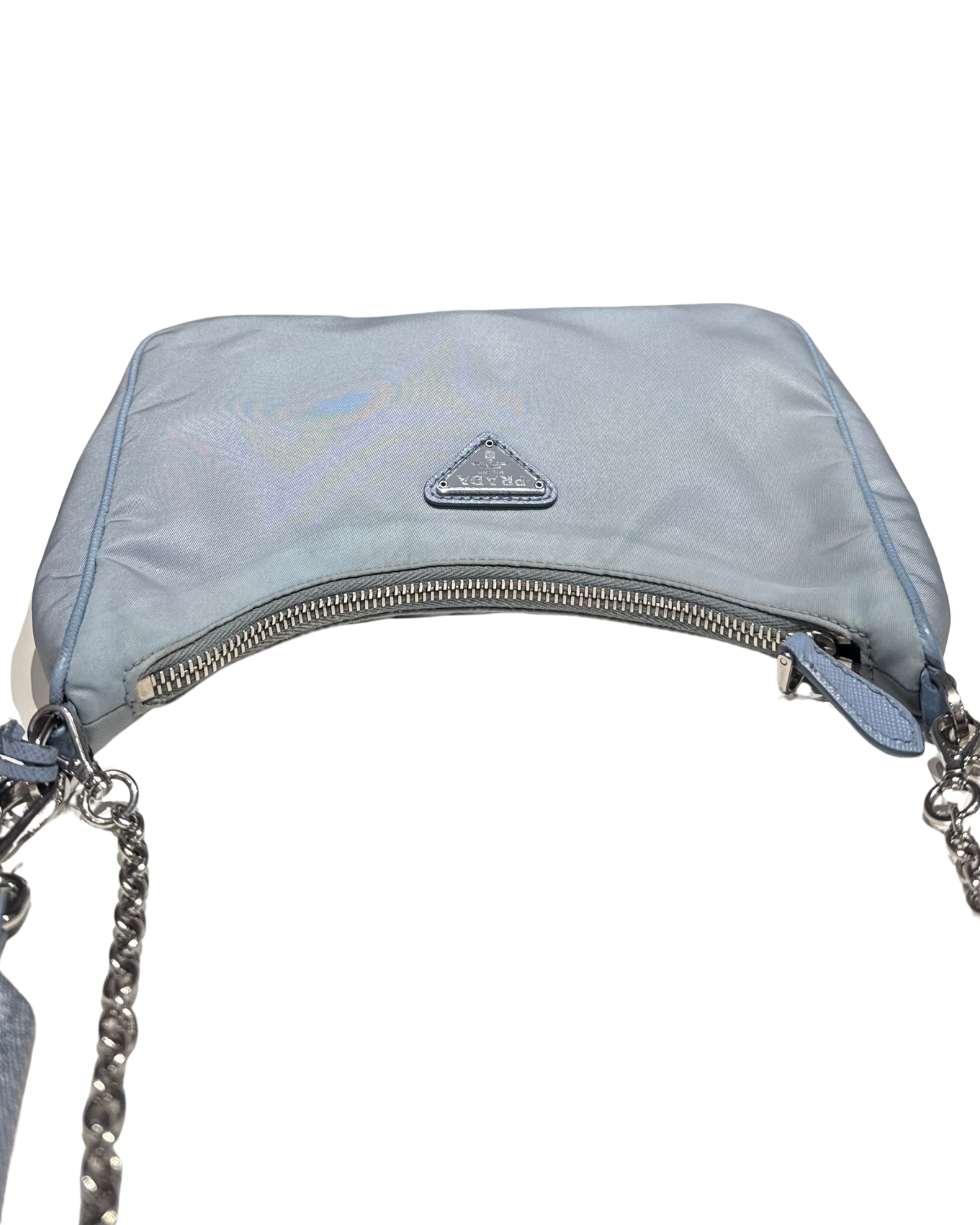 Prada Re-Edition 2005 Nylon Celeste