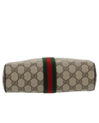Pochette Gucci in Tessuto GG Supreme con Banda Web