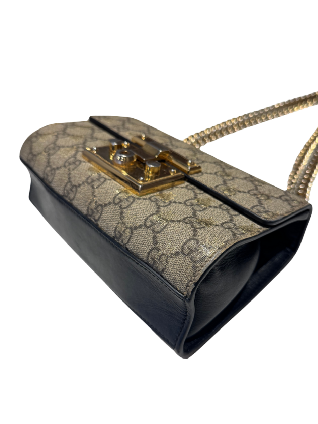 Gucci Padlock – Borsa a Tracolla in GG Supreme