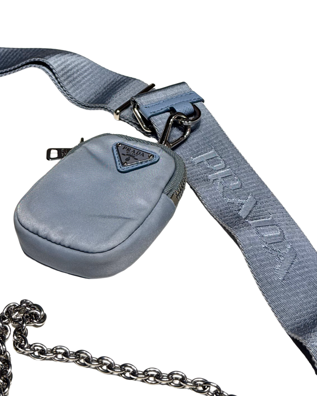 Prada Re-Edition 2005 Nylon Celeste