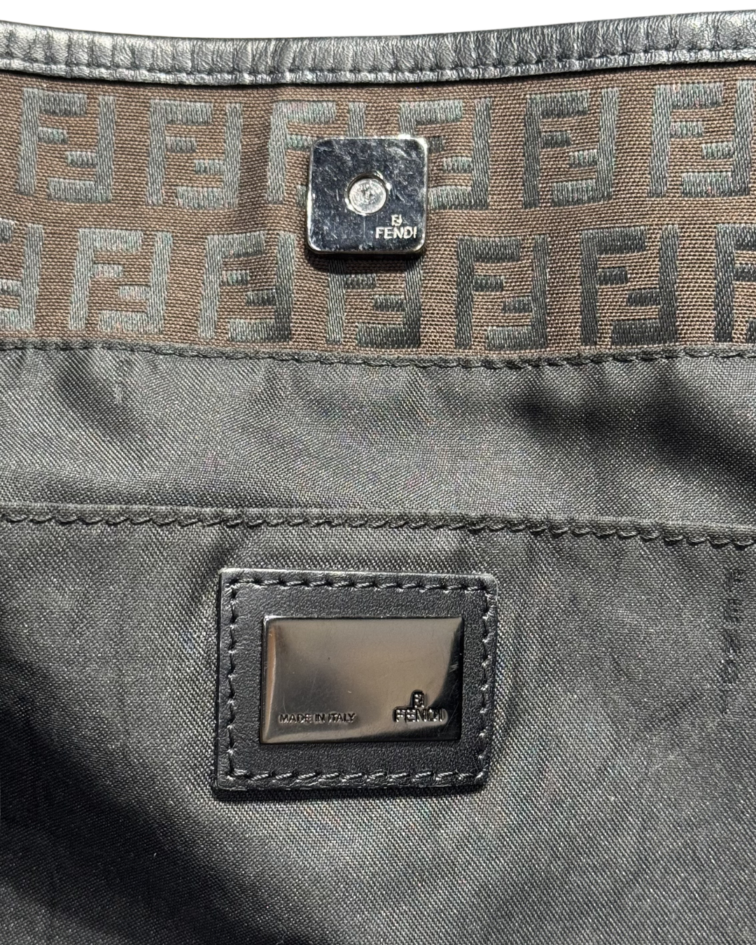 Fendi Zucchino Tote Bag