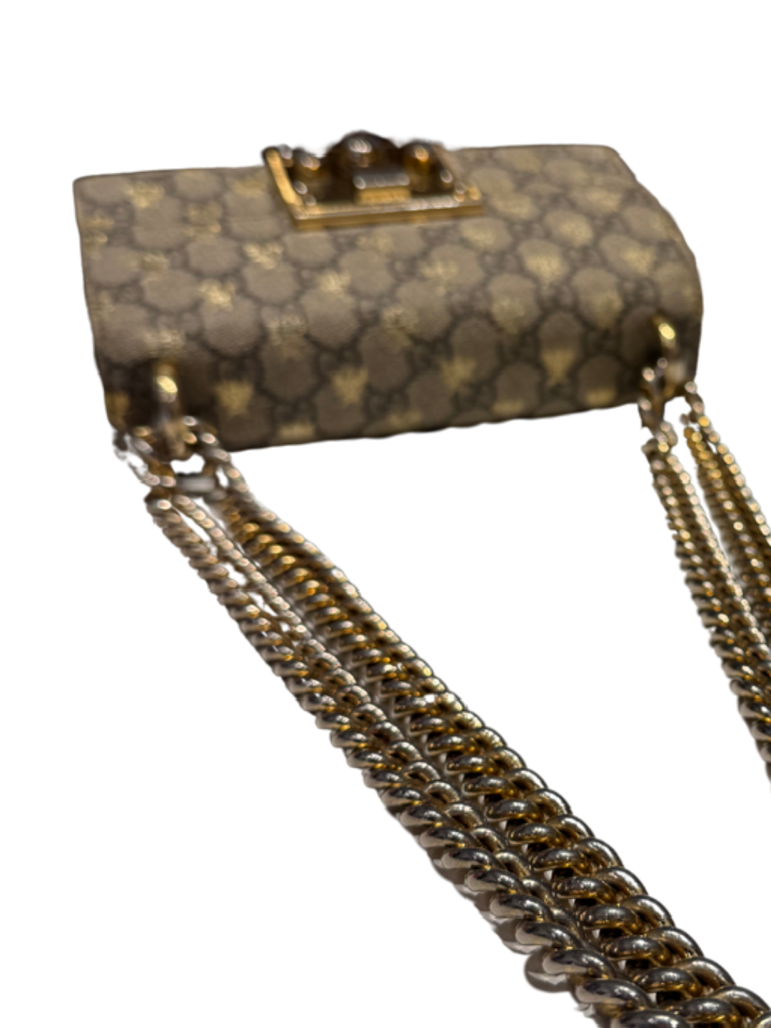 Gucci Padlock – Borsa a Tracolla in GG Supreme