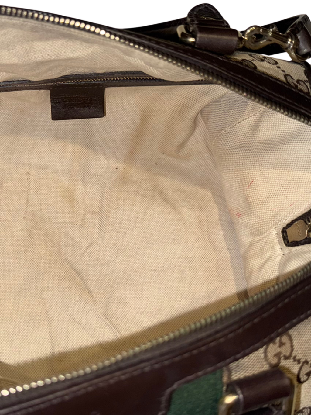 Gucci GG Boston con Web Stripe