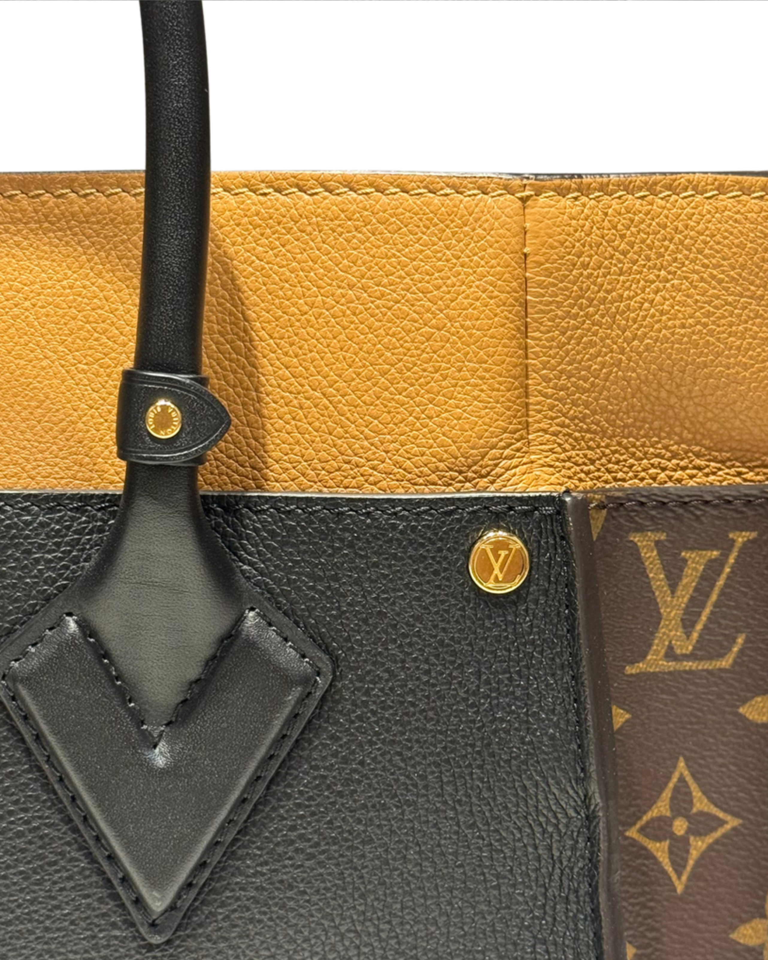 Louis Vuitton Tote on my side